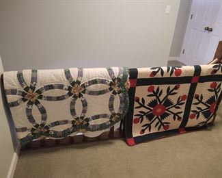 Vintage Hand Made Quilts