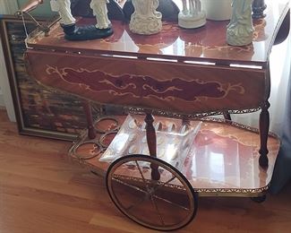 Elegant Tea Cart