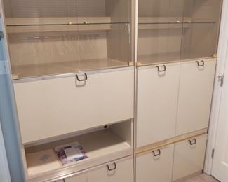 Mid Century Display Cabinets