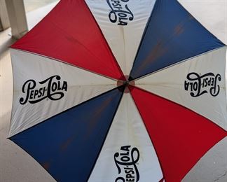 Vintage Pepsi-Cola Umbrella 