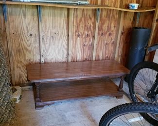 Coffee table that matches side tables in living room 