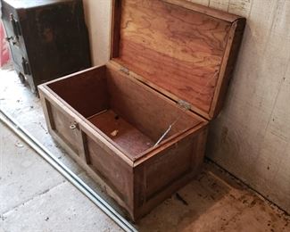 Wooden chest