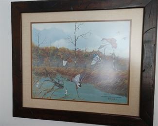 Mallard's over Savannah Bay by Bill Wolf