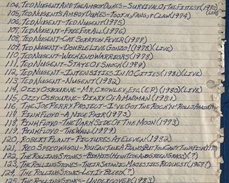 Page 4 of 5 of the Albums list 