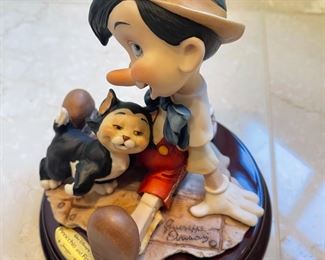 Walt Disney's Pinocchio and Figaro