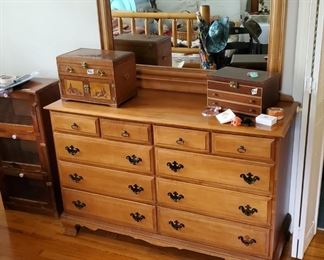 Solid Maple w/ dovetails and dust panels by Sumter Cabinet Co, Div. of Korn Industries