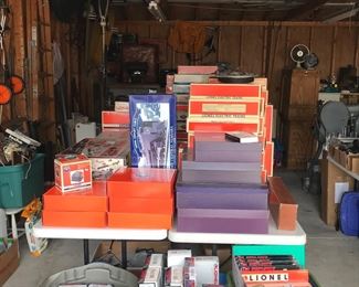 In  the box NOS (new old stock) from across the years!