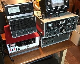 More electronics and a Yaseau short wave radio with amplifier!