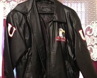 Leather lovers unite! Show your pride with one of these! We have a closet full of black Men's and Ladies coats too!