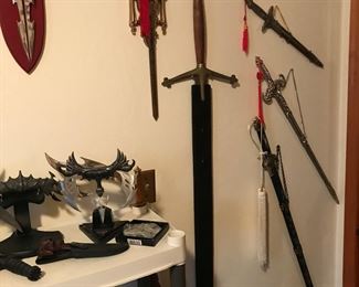 Swords and knives Oh My!