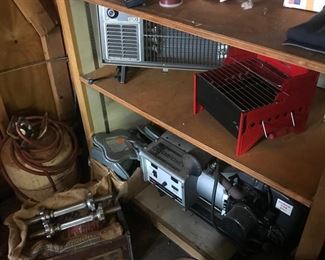 Craftsman 2500 watt generator and other heaters! Weights and bars!