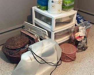 Brother Electric Sewing Machine And Additional Crafting Supplies