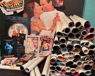 Movie Posters Galore Mystery Lot  Too Many To View Highlighting Just A Few