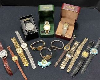 Timex, Elgin, Manhattan More  16 Watches Total