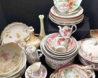Vintage Fine China Separates Over 50 Pieces