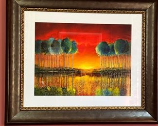 Ford Smith giclee "Glowing Review"