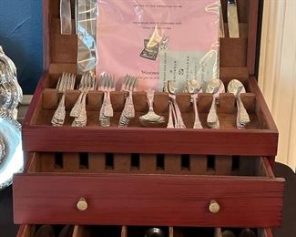 Westmorland Sterling flatware - 84 pieces