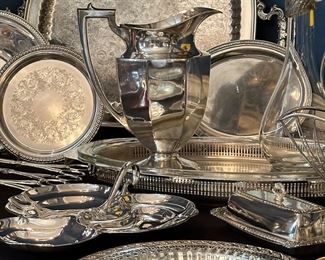 VINTAGE Sterling and silverplate!