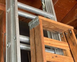 Keller Aluminum 20' ladder - $60.00  Keller  8' Wooden Ladder - $30.00