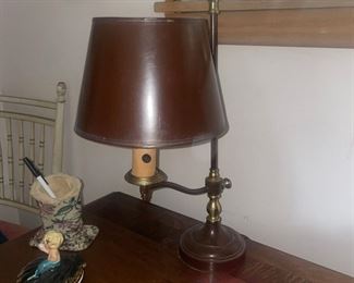 Brass Bedside Lamp $10.00