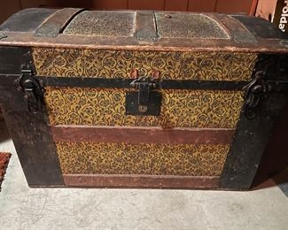 Antique Steamer Trunk - $20.00