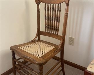 Carved Oak Chair - $20 (Multiples available)
