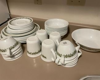 Corelle dishset - $30.00