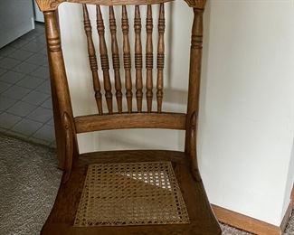 Carved Oak Chairs - $20. (Multiples available)
