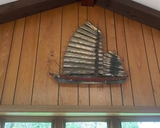 MCM metal sail boat 