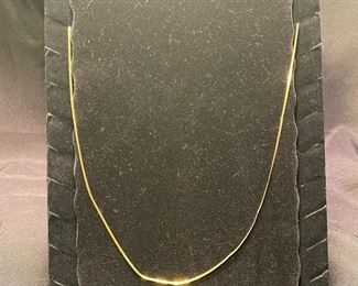 14 karat chain 24" 