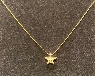 14 kt on a 15" chain