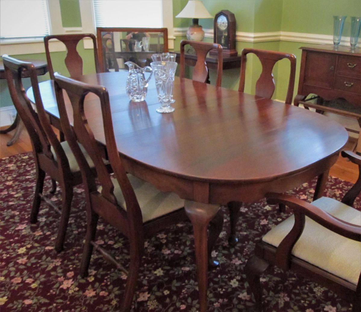 Craftique Dining Table & Six Chairs