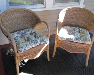 Wicker Chairs...