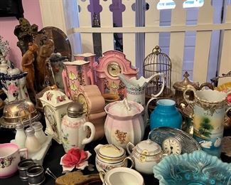 more glass and porcelain