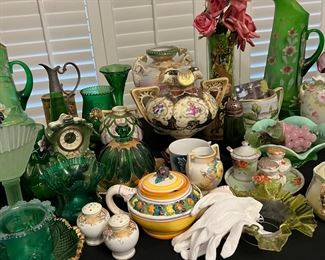 handpainted porcelain