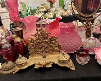 ink wells, sugar shakers