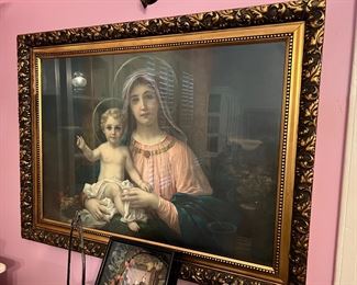 religious framed print