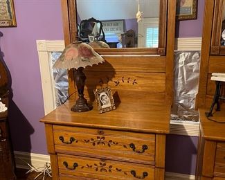 pr of Eastlake dresser