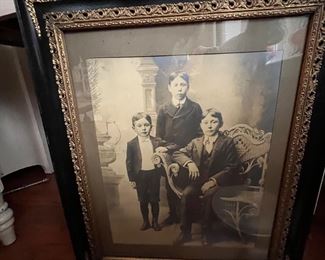 framed photo