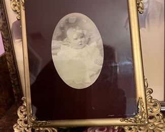 framed photo