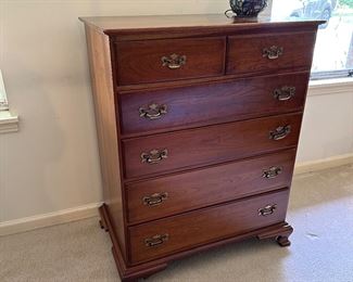 Stickley tall chest 