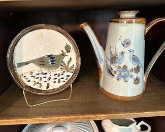 Signed vintage pottery