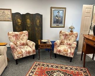 Pair of occasional chairs