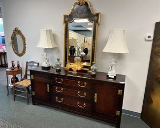 Asian inspired buffet by Martin Furniture company