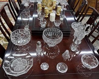 Collection of Waterford, and other fine lead Crystal serving pieces