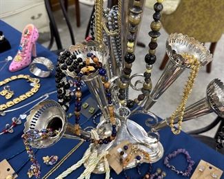 Designer costume jewelry