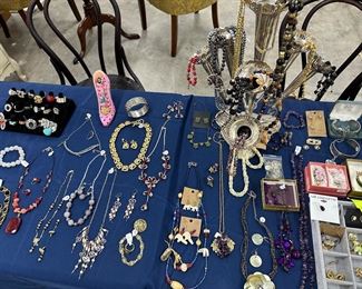 Designer costume jewelry