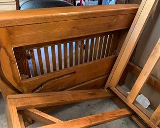 #11	wood futon frame only no mattress taken apart 72 inches long	 $65.00 			
