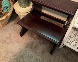 #37	wood 2 steps 20x16x15	 $45.00 			
