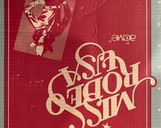 #59	Miss Rodeo USA size 6 cowboy boots 	 $25.00 			
